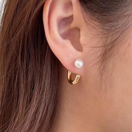 Pearl Earrings for Women Pearl Drop Earrings Big Pearl Earrings Pearl Hoop Earrings Pearl Stud Earrings Bridal Wedding Earrings Mothers Day Gifts for Women