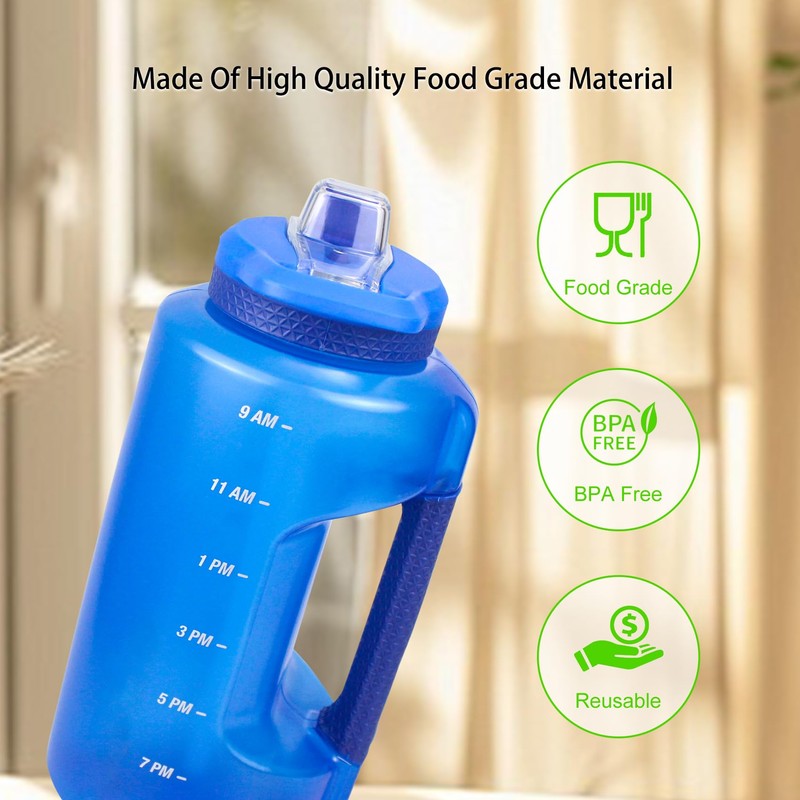 KLOWOAH Replacement Straw Compatible with Zulu 128oz Goals Large Water
