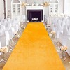 Wedding Aisle Runner 4.5ftx20ft Gold Aisle Runners Velvet Carpet Runner