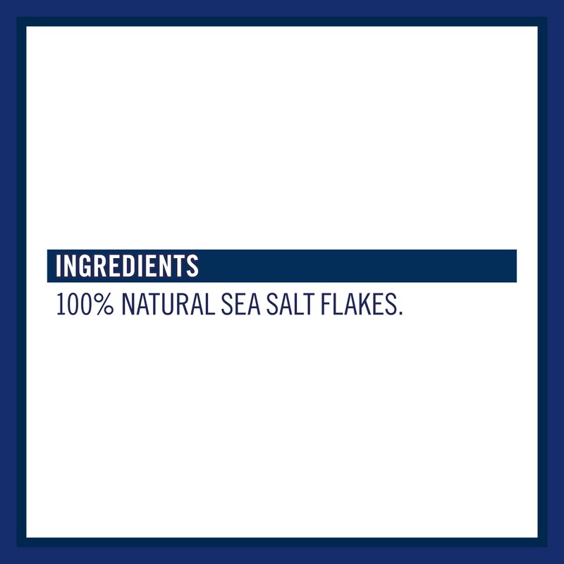 Saxa Natural Sea Salt Flakes Flavour for Cooking Saxa Seasoning