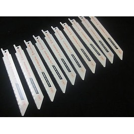 FIRST FOR PERFORMANCE 100, 6" 10 TPI SAWZALL RECIPROCATING Saw Blades Wood Metal Flex Cutting BI-Metal