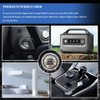 Tecledsn 2PCS Bling Car Push Start Button Sticker, Start Button