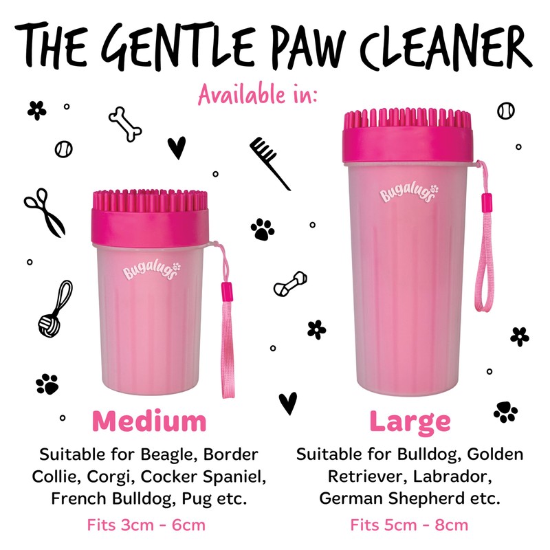 BUGALUGS Bugalugs Dog Paw Cleaner Paw Washers For Dogs. A