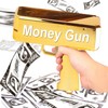 SWANFIRE Pistola de Billetes, Pistola Pulverizadora de Juguete, Super Gun