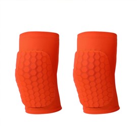 Volleyball Knee Pads Can Be Worn By Both Men And Women. Volleyball, Football, Cycling, Climbing And Dancing Can All Be Worn(Orange,Large)