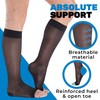 Made in USA - Wide Calves Womens Compression Stockings for