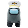 Among Us - Plush w. Accessory - Black Captains Hat