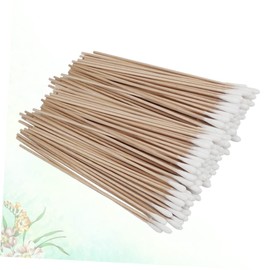 BIUDECO 4packs Cotton Stick Swabs Single Head Cleaning Tools Stick Cotton Swabs for Pet Ear Cleaning