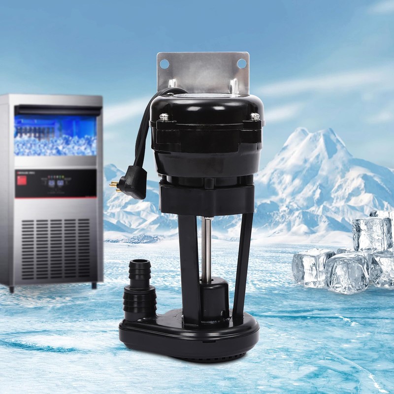 Water Pump Ice Machine, Black Water Pump Universal Pump Ice
