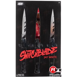 AEW Switchblade Jay White - AEW Exclusive Jazwares Wrestling Figure IN HAND