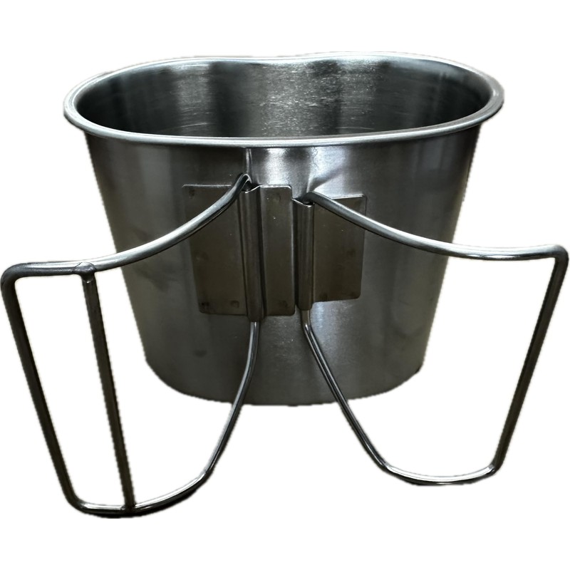 ALFA 1 GI Military Grade Stainless Steel Canteen & Kidney