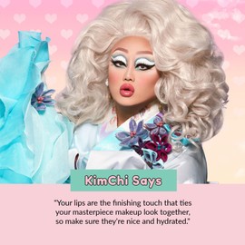 KimChi Chic Beauty Candy Lips Hydrating Lip Mask, Lip Balm for Moisturizing Lip Care, Nourish and Shine for Dry Lips, Pink Sour Punch Lip Tint, 0.09 fl oz