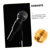 NOLITOY 8Pcs Microphone Adapter Set Stylish Mic Clip Converter with