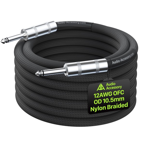 AA AUDIO ACCESSORY 12 AWG Speaker Cable 1/4 Inch to