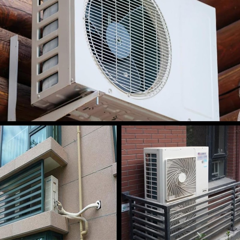 SEIWEI 2Pcs 15mm Air Conditioner Drain Hose Connector, Universal Drain