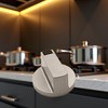 WLngtv Silver Oven Rotary Stove Control Knobs for Control Knob
