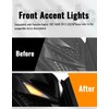 LUXEMOTO LED Turn Signal Fang Lights for Yamaha Raptor 700