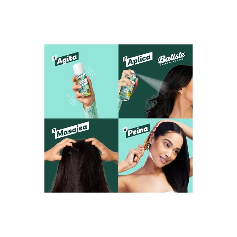 Batiste Shampoo en Seco Original 200 ml. Refresca el Pelo