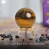 PYOR Tiger Eye Stone, Sphere Crystal, Meditation Figurine, Feng Shui