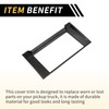 REPAIROCK 1 Pcs Central Dashboard Meter Frame Cover Trim for