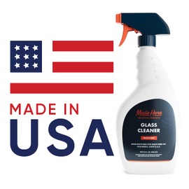 Made Here Co. Ultra Concentrated Glass Cleaner - VOC Free, Streak-Free Cleaning for Windows, Mirrors, Glass Showers and More - Fast-Drying and Easy to Use - Ideal for Schools, Hospitals, and More