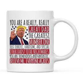 NeeNoNex You are A Really, Really Great Dad Ceramic Mug - Funny Gift for Father (Dad)