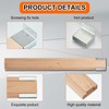 Maitys 8 Pcs Wood Drawer Slides Bottom Mount Classic 16