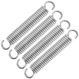 GUNGY Tension Springs with Hooks Stainless Steel Tension Spring 75 mm Outer Diameter 12 mm Wire Diameter 2.0 mm Maximum Tensile Force 12.3 kg 2.0 x 12 x 75 mm Pack of 4