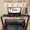 4-in-1 Walking Pad with Incline Portable Treadmill with Handle Bar