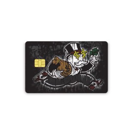 Istickerzpnw Credit Card Sticker Vinyl Skins Money Bags - No Chip
