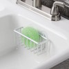 InterDesign Metro Rustproof Aluminum Suction Sponge Holder for Kitchen Sink