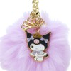 Sanrio 947831 Kuromi-chan Kuromi Keychain, 2.8 x 2.8 x 5.9