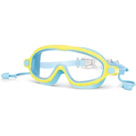 Portzon Swimming Goggles Anti Fog Swimming Goggles Clear No Leaking
