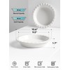 LE TAUCI Ceramic Pie Pans for Baking, 9 Inches Pie