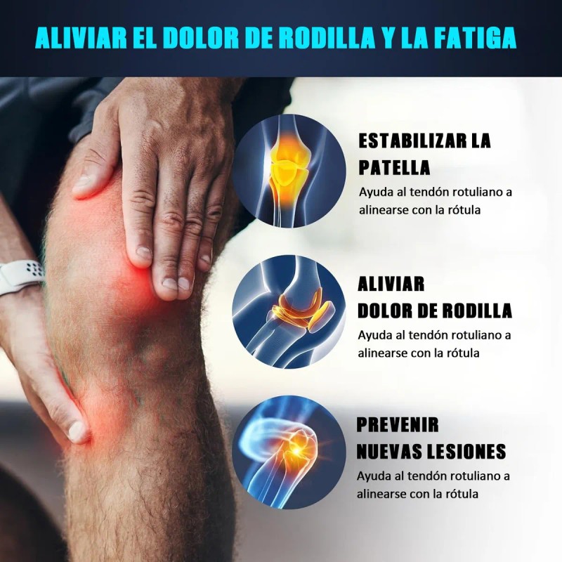 Rodillera Elastica Rodilleras Deportivas Rodillera Ajustable Para La Rodilla Soporte