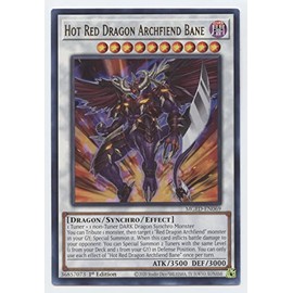 Hot Red Dragon Archfiend Bane - MGED-EN069 - Rare - 1st Edition