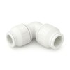 JD Brands Push Fit Equal Elbow 15mm, Plastic Plumbing Pipe