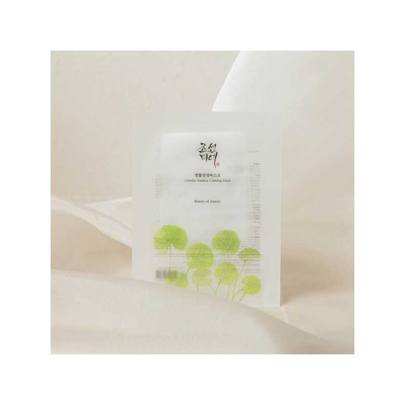 Joseon Beauty 병풀진정마스크 (10매) Centella Asiatica Soothing Mask (10 sheets)