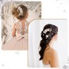 4Pcs Wedding Hair Accessories for Women, Classy Bridal Hair Pins