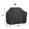1 Piece Black BBQ Grill Cover for Outdoor Protection –