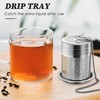 Yoassi Tea Infusers for Loose Tea, 2 Pack Extra Fine