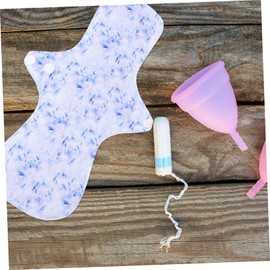 Healeved Washable Period Pads Reusable Cotton Sanitary Pads for Women Maternity Panty Liners