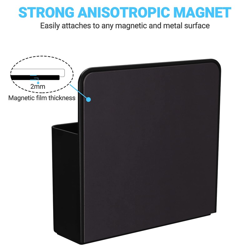 Bidponds Magnetic Marker Holder for Whiteboards/Fridge/Refrigerator, Magnetic Pen Holder Dry