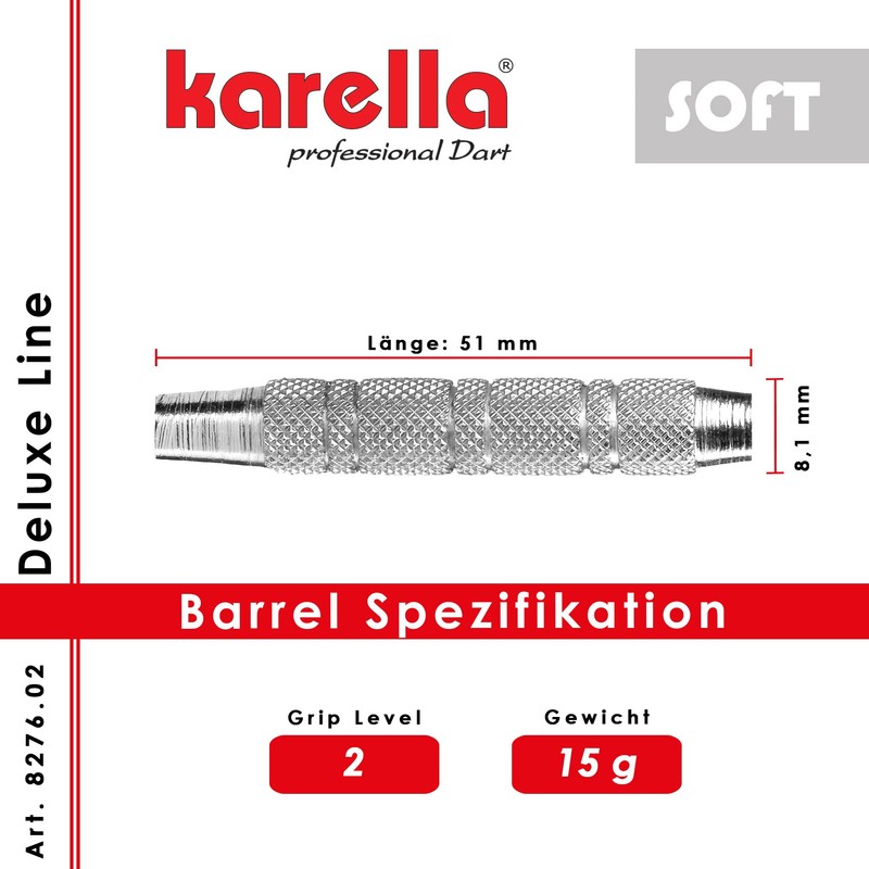 Karella Deluxe Line DLS-02 Softbarrel 15 g