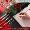 Christmas Multi Point Stackable Push Pencil with Christmas Santa Claus,
