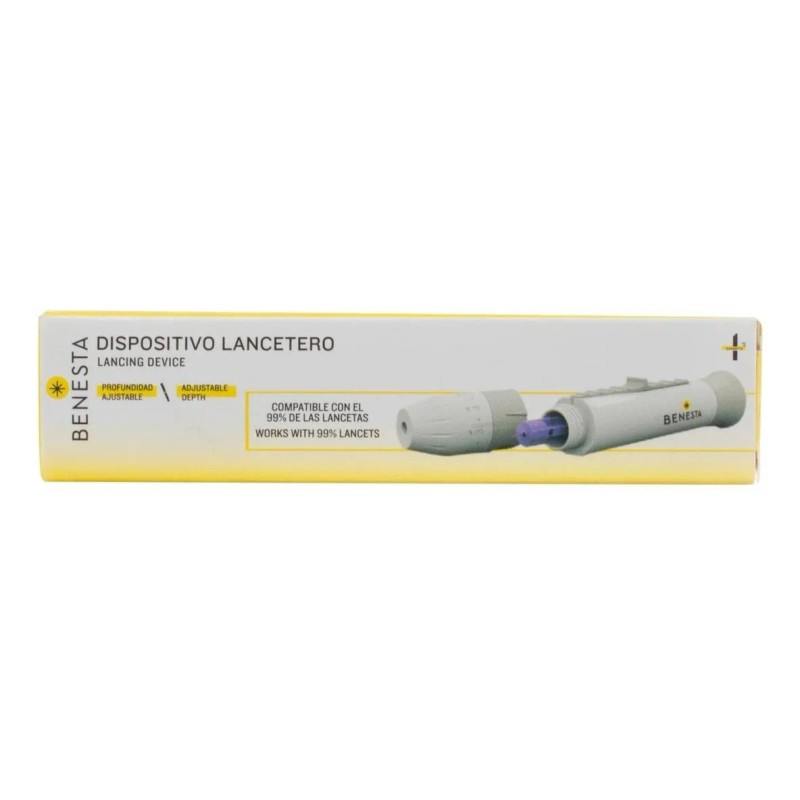 Pluma Disparador De Lancetas Punción Universal Benesta Lnf-f
