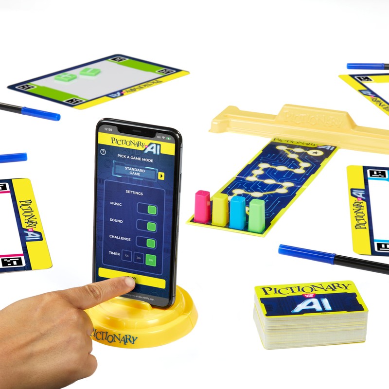 Mattel Pictionary VS IA Jeu Familial Pictionary Vs Intelligence Artificielle