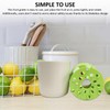 1 Piece Gray-Green Fruit Grater, Manual Shredder, Rotary Shredder, Kitchen