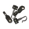 Steel Metal Slide Curtain Track Hooks with Wheels for Gazebo