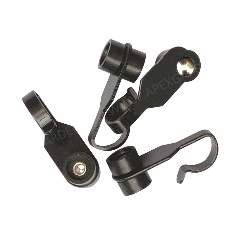 Steel Metal Slide Curtain Track Hooks with Wheels for Gazebo
